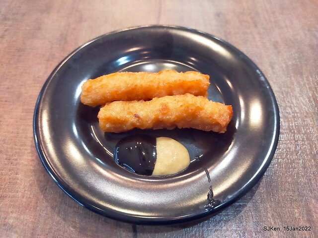 (南港美食)「JS金仙蝦捲店南港店」(Fried shrimp rolls , Braised pork on rice , fish ball soup store), Taipei, Taiwan, SJKen, Jan 15, 2022.