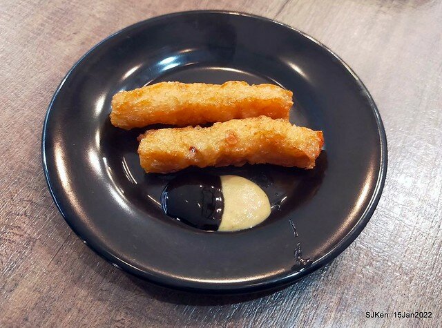 (南港美食)「JS金仙蝦捲店南港店」(Fried shrimp rolls , Braised pork on rice , fish ball soup store), Taipei, Taiwan, SJKen, Jan 15, 2022.