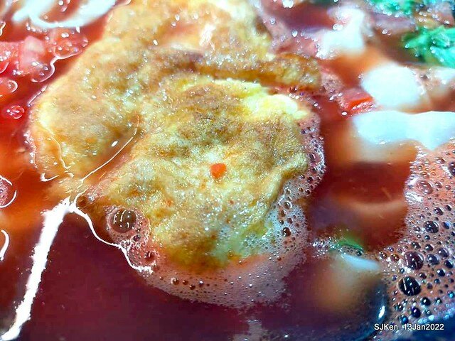 「老北投」芝山店(Tomato egg noodle & light dishes store), Taipei, Taiwan, SJKen, Jan 13, 2022..