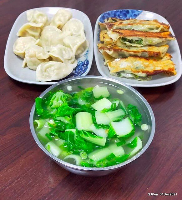 (通化街美食)「青島海鮮水餃阿欽」(Seafood jiaozi &potsticker store), Taipei, Taiwan, SJKen, Dec 31, 2021.