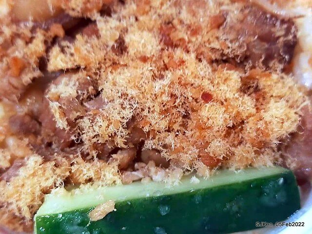 (永和美食)「樂華夜市三鮮羹」(Seafood soup booth), LeHwa night markket, Hsin-pei city, Taiwan, SJKen, Feb 5, 2022.