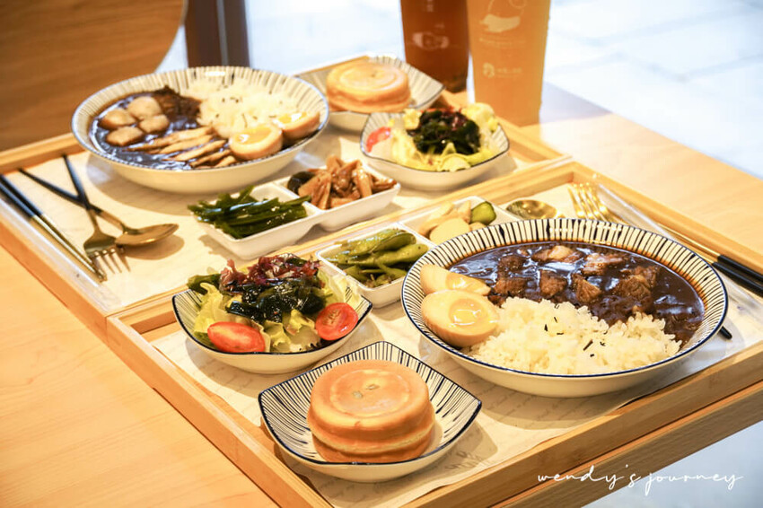 外婆的茶屋汐止店，新菜單熟成茶咖哩飯+今川燒超讚