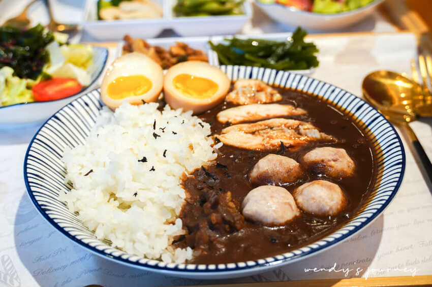 外婆的茶屋汐止店，新菜單熟成茶咖哩飯+今川燒超讚