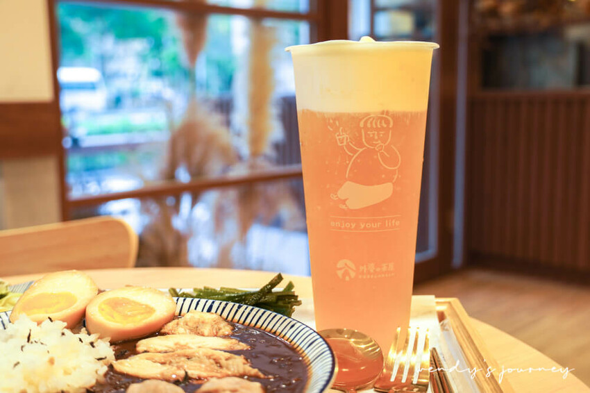 外婆的茶屋汐止店，新菜單熟成茶咖哩飯+今川燒超讚