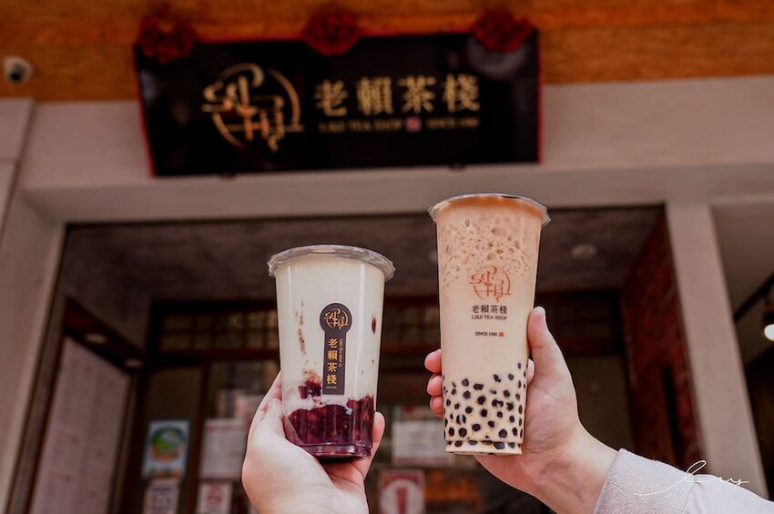 台中市場老字號飲料店,老賴茶棧推薦必喝豆香系列,還有QQ珍珠奶茶哦~ - 艾薇覓食趣