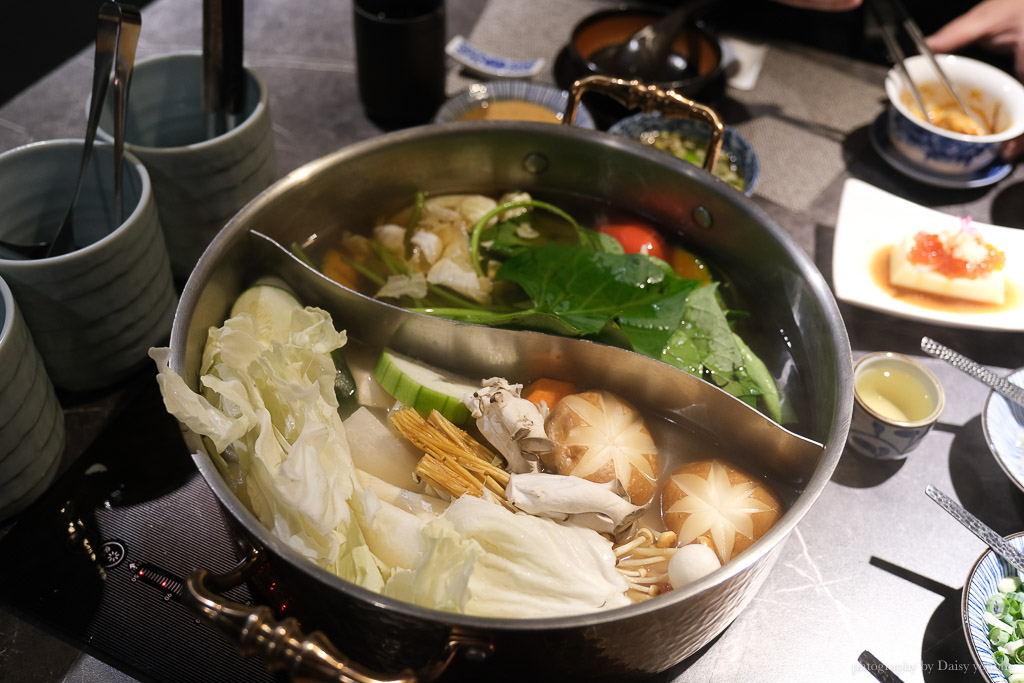 二本松涮涮鍋松葉蟹五吃，大安區美食，台北高級餐廳頂級鍋物