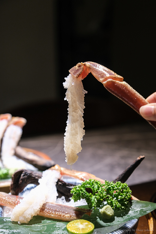 二本松涮涮鍋松葉蟹五吃，大安區美食，台北高級餐廳頂級鍋物
