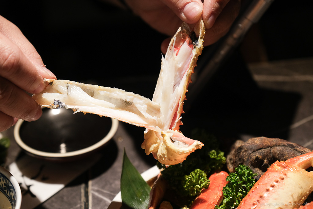 二本松涮涮鍋松葉蟹五吃，大安區美食，台北高級餐廳頂級鍋物