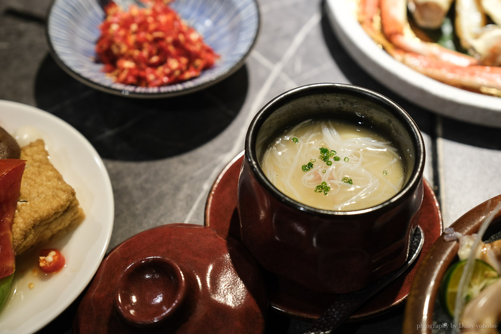 二本松涮涮鍋松葉蟹五吃，大安區美食，台北高級餐廳頂級鍋物