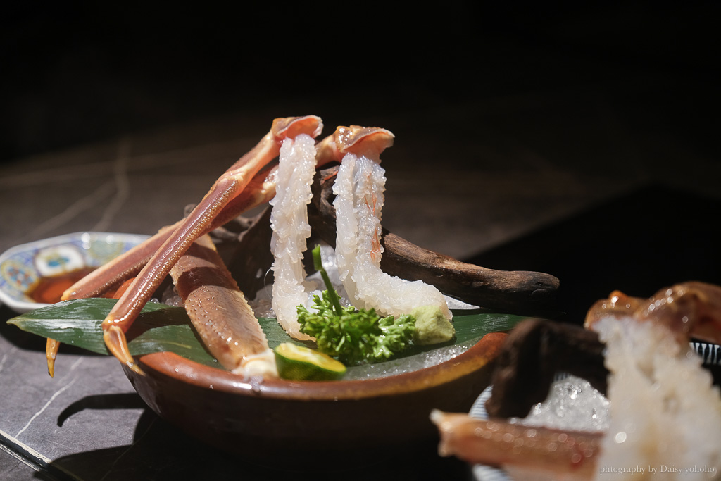二本松涮涮鍋松葉蟹五吃，大安區美食，台北高級餐廳頂級鍋物
