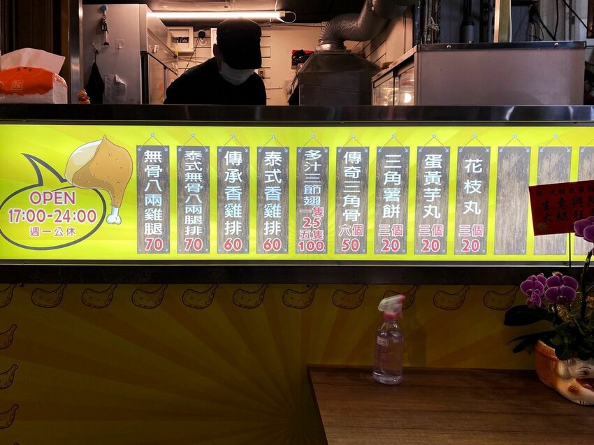 [台中西屯區] 大腿我最粗 炸雞專賣｜吃貨必點品項推薦｜厚又大塊的無骨八兩雞腿｜銅板價讓你爽爽吃美味炸雞｜內附菜單