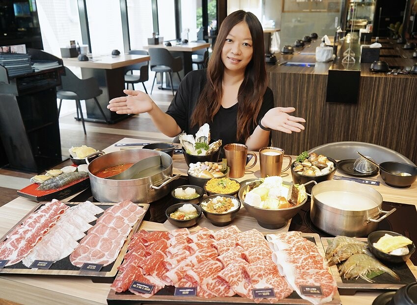 【中壢美食】藏王極上鍋物．頂級肉品+無毒蔬菜+飲品喝到飽+美味甜點!