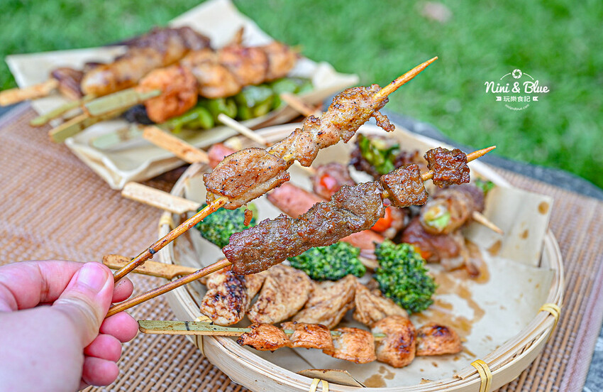 台中逢甲宵夜美食串燒燒烤肉串，31種品項、19元起，食尚玩家也推薦