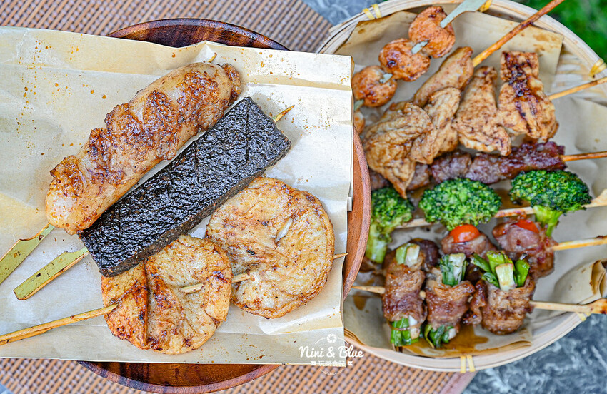 台中逢甲宵夜美食串燒燒烤肉串，31種品項、19元起，食尚玩家也推薦