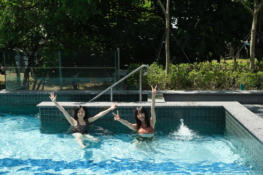 捷絲旅台南十鼓館｜渡假風露天泳池、超Chill lounge 24hrs零間斷提供免費咖啡！