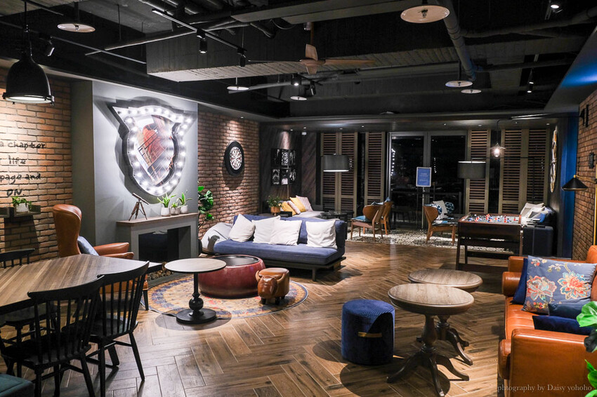 捷絲旅台南十鼓館｜渡假風露天泳池、超Chill lounge 24hrs零間斷提供免費咖啡！