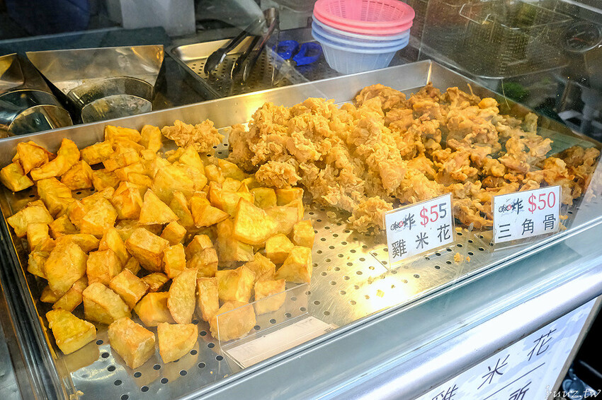 啾ㄠˊ炸雞放大版雞米花香酥又軟嫩，脆皮雞排加台南肉粽、薯條、古早味紅茶只要百元！