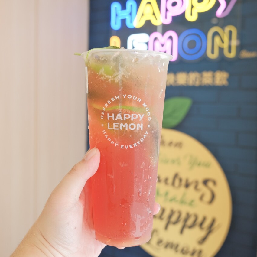 【台北飲料】快樂檸檬-公館店～爆打系列飲品、好喝特別的檸檬飲必喝～公館飲料推薦～