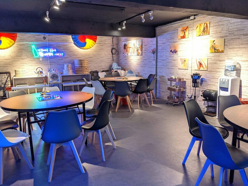 江原道 宗음식 韓吃一隻雞｜超巨大海鮮木桶讓你吃的超級滿足！超鮮甜雞湯煮海鮮！新莊韓式推薦、新莊火鍋推薦、新莊鍋物推薦、新北韓式推薦、新莊餐廳推薦、新莊美食推薦 - 佛系旅遊筆記