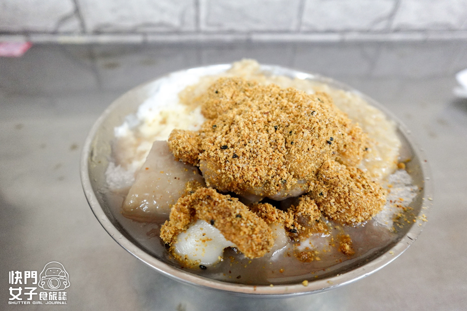 19大同延三夜市美食魏祥記純糖麻糬冰花生芝麻麥角芋頭冰.jpg