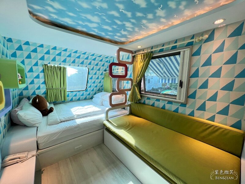 嘉義住宿推薦》詩情花園渡假村~豪華露營車一房一台  團康晚會 小孩玩得超開心 嘉義親子住宿