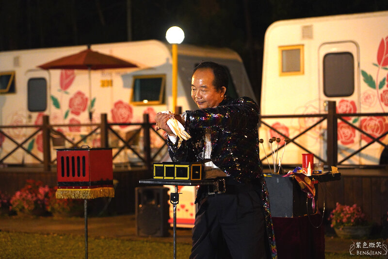 嘉義住宿推薦》詩情花園渡假村~豪華露營車一房一台  團康晚會 小孩玩得超開心 嘉義親子住宿