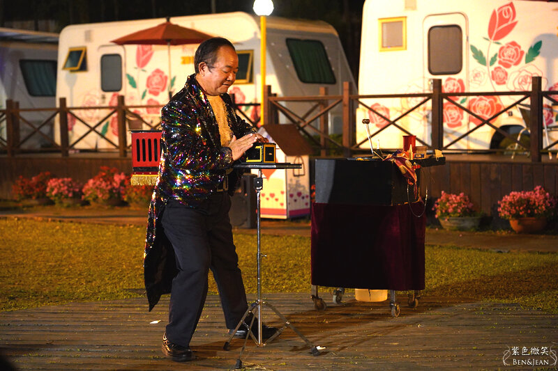 嘉義住宿推薦》詩情花園渡假村~豪華露營車一房一台  團康晚會 小孩玩得超開心 嘉義親子住宿