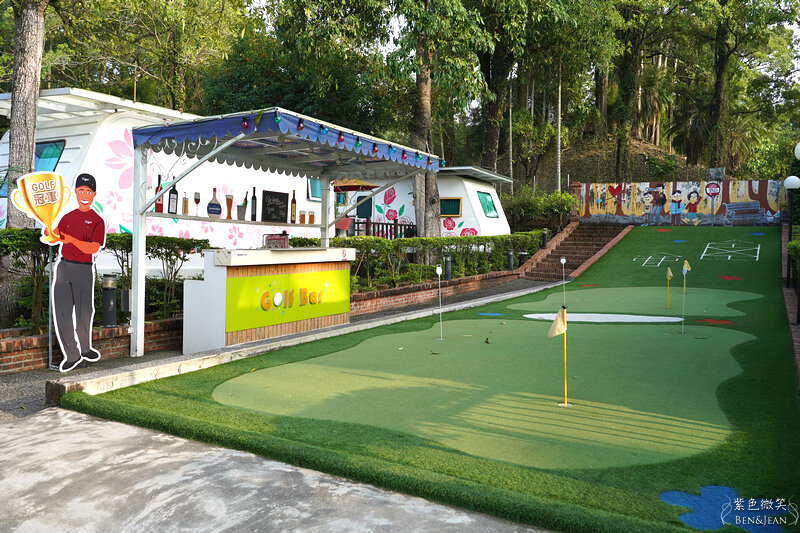 嘉義住宿推薦》詩情花園渡假村~豪華露營車一房一台  團康晚會 小孩玩得超開心 嘉義親子住宿