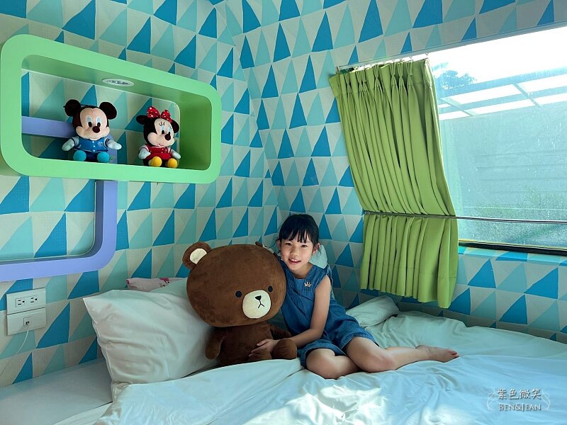 嘉義住宿推薦》詩情花園渡假村~豪華露營車一房一台  團康晚會 小孩玩得超開心 嘉義親子住宿