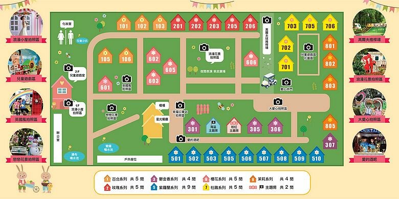 嘉義露營車推薦》詩情花園渡假村│夢幻森林系露營車住宿，一入園就玩不停！直接車前就開吃的BBQ晚餐與一系列