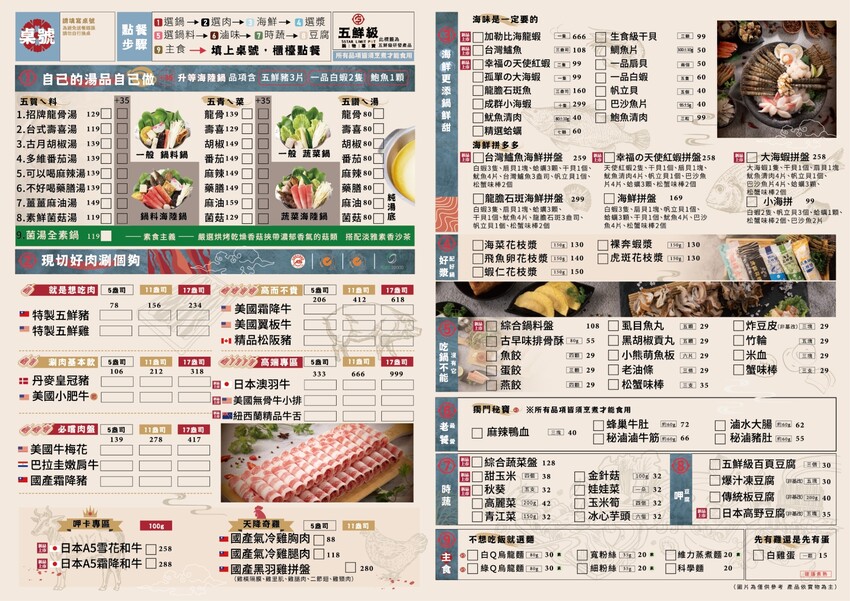 推薦海陸鍋+17盎司肉片,還有白飯、飲料吃到飽、兒童遊戲室-妮妮布魯