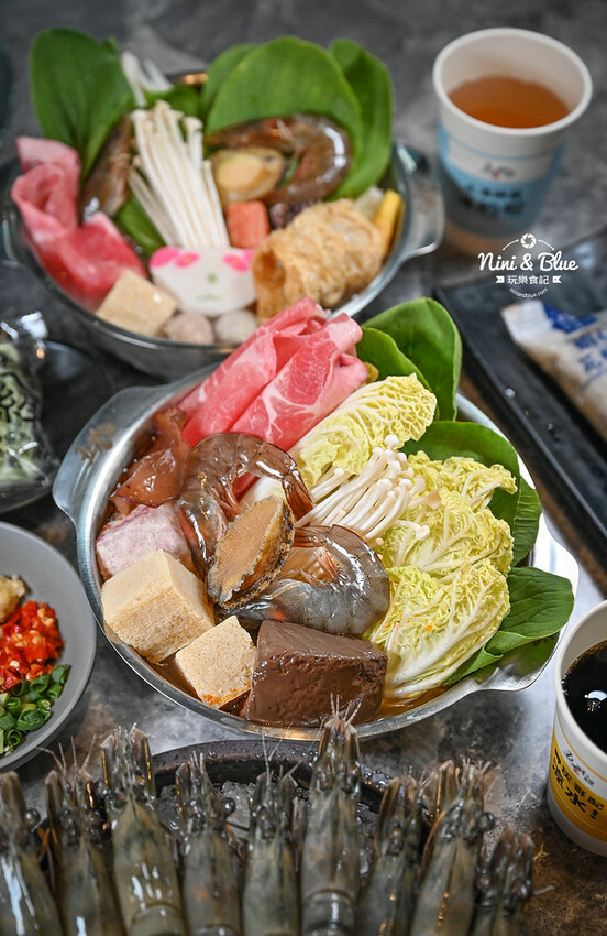 推薦海陸鍋+17盎司肉片,還有白飯、飲料吃到飽、兒童遊戲室-妮妮布魯