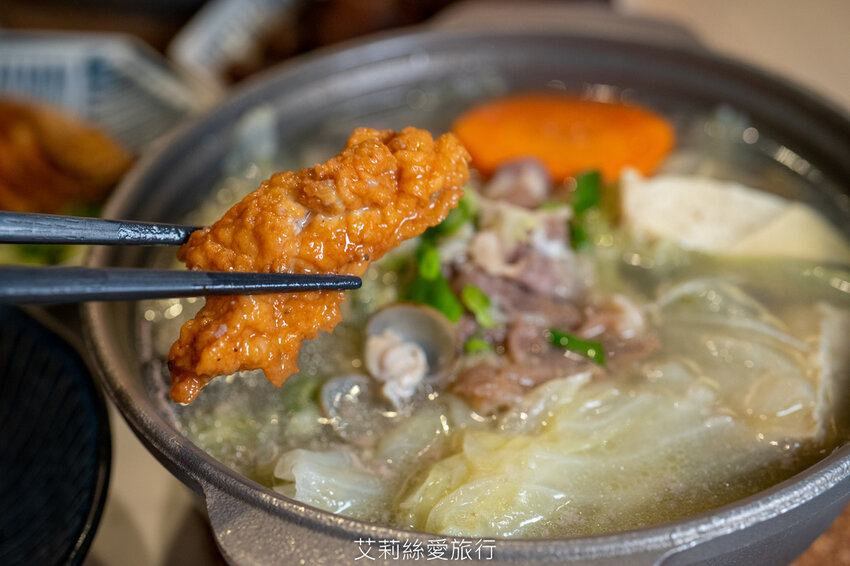 內湖美食 一個人也能吃麻辣鍋 香麻夠味 湯頭順口可以直接喝 緒食一鍋小麻辣 青花滷 CITYLINK美食 - 艾莉絲愛旅行
