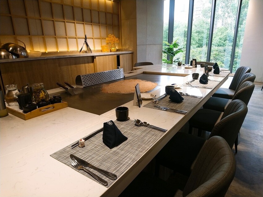 [分享]明水然・樂-無菜單鐵板燒林口昕境廣場店#明水然樂 #Omakase #無菜單料理 #約會餐廳 #台北無菜單  #