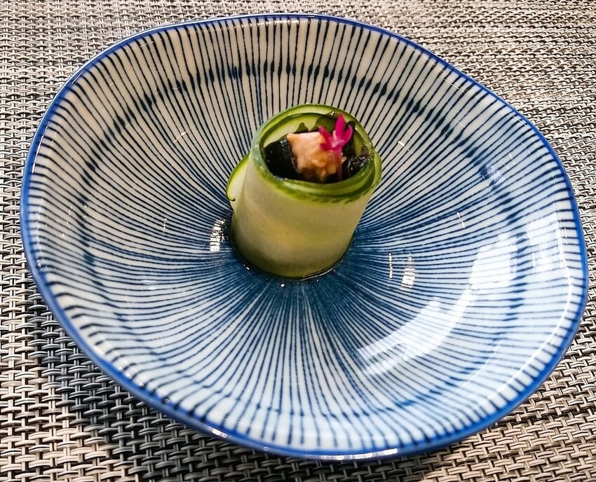 [分享]明水然・樂-無菜單鐵板燒林口昕境廣場店#明水然樂 #Omakase #無菜單料理 #約會餐廳 #台北無菜單  #