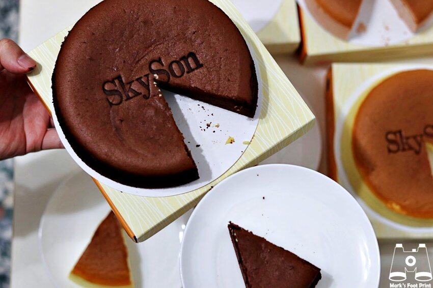 Skyson天子舒芙蕾新烏日車站門市｜入口即化的法式甜點，獨創三種吃法超神奇 - 馬克的足跡