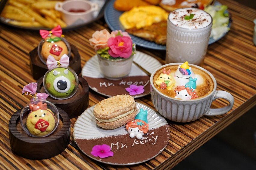 新竹竹北平價大份量早午餐推薦『Mr.Kenny 肯尼廚房』，比臉大雞排漢堡、雙手握不住的牛肉漢堡，還有各式可愛精緻的手作甜點！ - 阿華田的美食日記