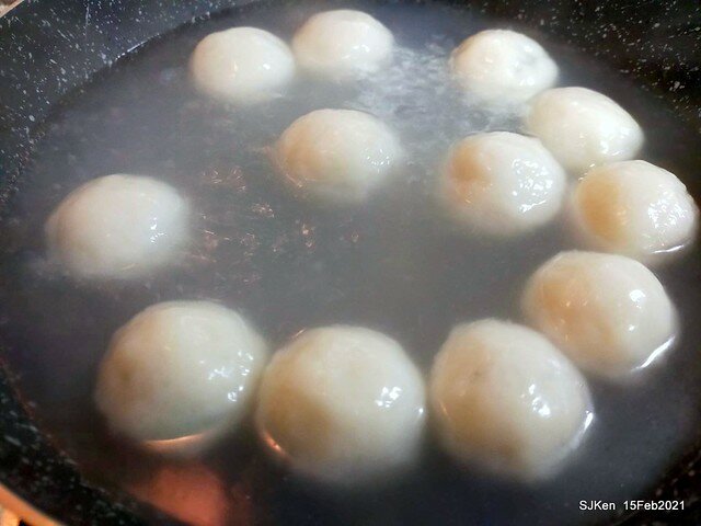 「土城首席天然酵母烘焙元宵」(sesame & peanuts tangyuan store), Taipei, Taiwan, SJKen, Feb 15, 2022.
