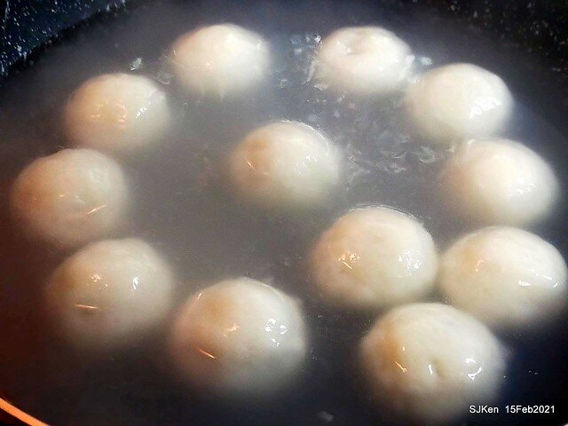 「土城首席天然酵母烘焙元宵」(sesame & peanuts tangyuan store), Taipei, Taiwan, SJKen, Feb 15, 2022.