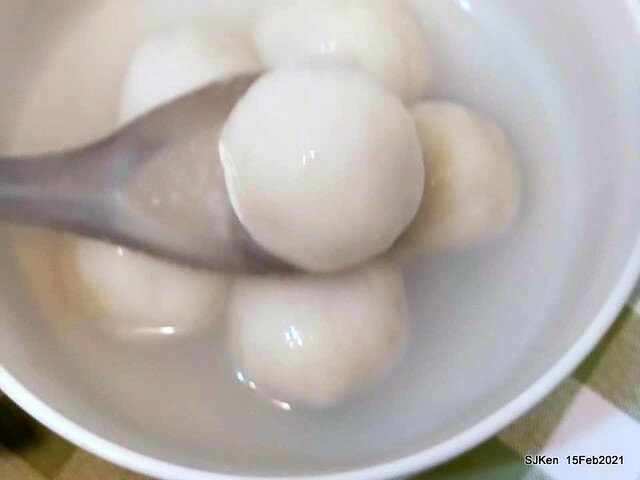 「土城首席天然酵母烘焙元宵」(sesame & peanuts tangyuan store), Taipei, Taiwan, SJKen, Feb 15, 2022.