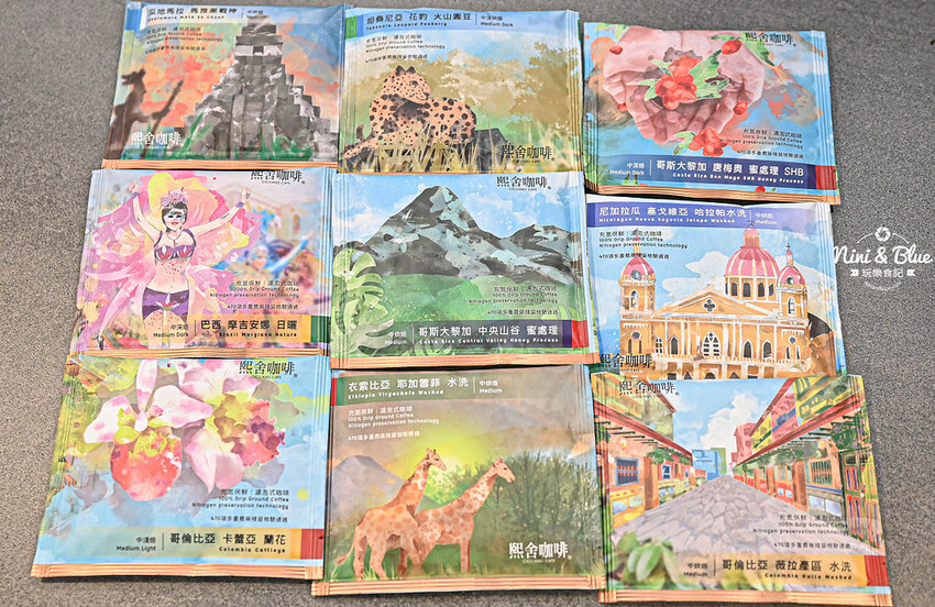 濾掛咖啡專門店，超過30種風味濾掛咖啡可試飲