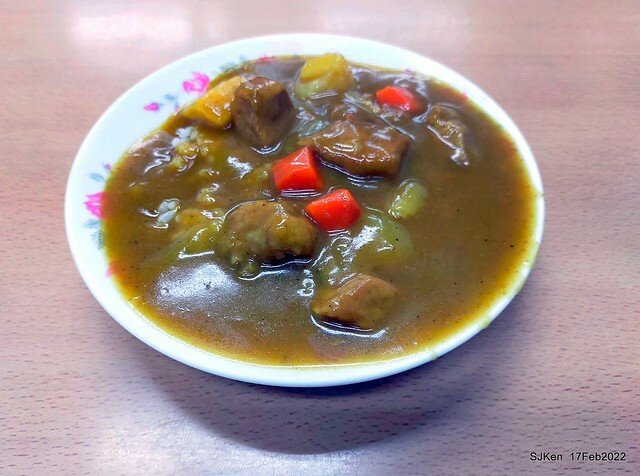 「永吉路30巷咖哩店 春源祥美食店」(Curry rice & pork soup store), Taipei, Taiwan, SJKen, Feb 17, 。2022.