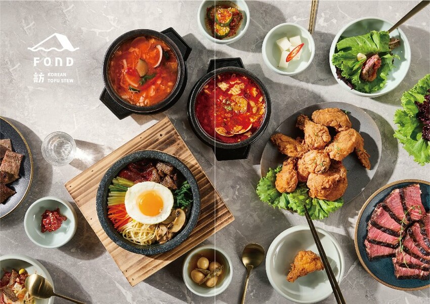 台中市西區FOND 訪韓國傳統豆腐鍋|台中最潮韓式料理,網美夜店風,好吃又好拍,五月底前完成活動享調酒買一送一