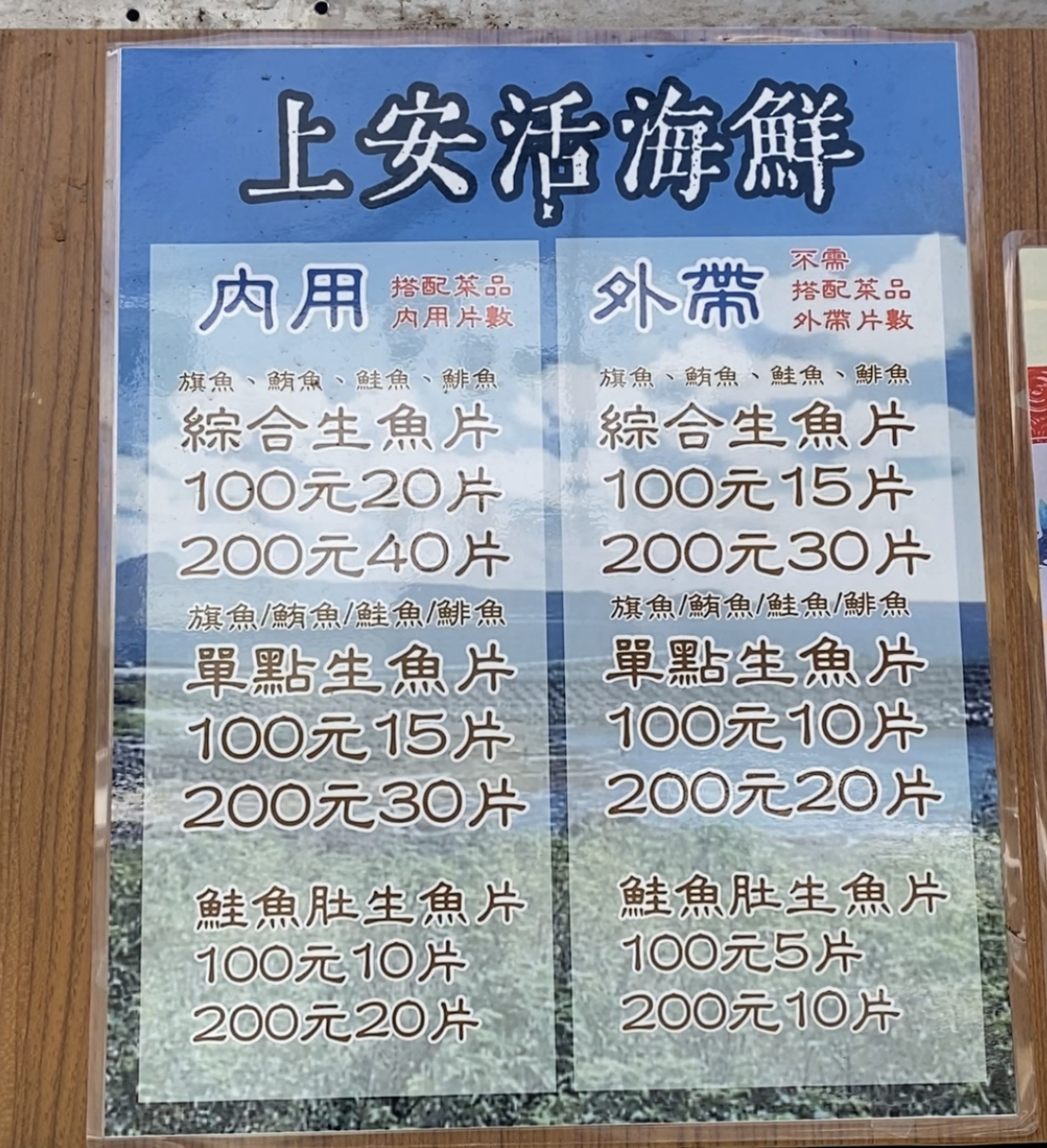 好吃又便宜!生魚片一片5元我還不吃爆!後壁湖海鮮必吃這家「後壁湖上安活海鮮」活跳跳生猛海鮮熱炒口味好、有專屬停車場 @台南好Food遊