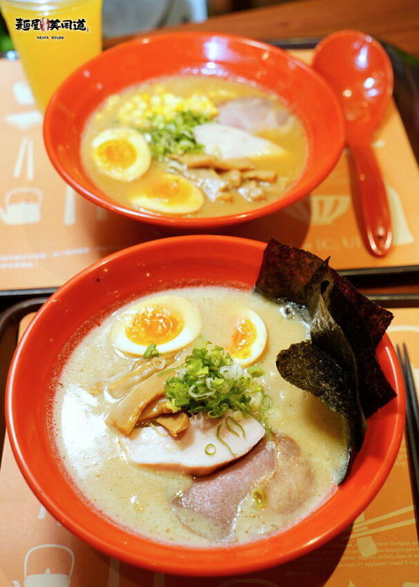 【台北美食】麵屋 美風道．台灣少見濃厚系拉麵，平日商業午餐超划算!