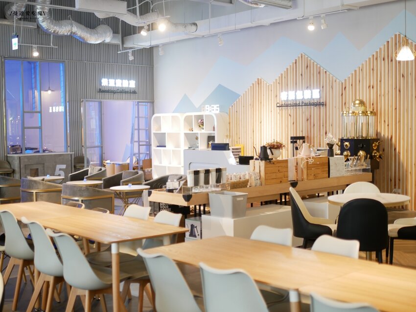 一日咖啡烘豆師體驗『Dyc打咖啡(永康新總圖店)』自己的咖啡豆自己烘,台南總圖絕美午茶空間推薦!台南美食|永康美食|台南下午茶 - 曼達愛吃鬼