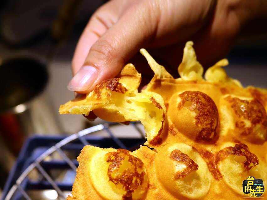 台南雞蛋仔/香港師傅傳授道地口味/獨家港味正統配方/酥脆紮實不空虛/1人作業趕時間不要來/每日限量晚來吃不到
