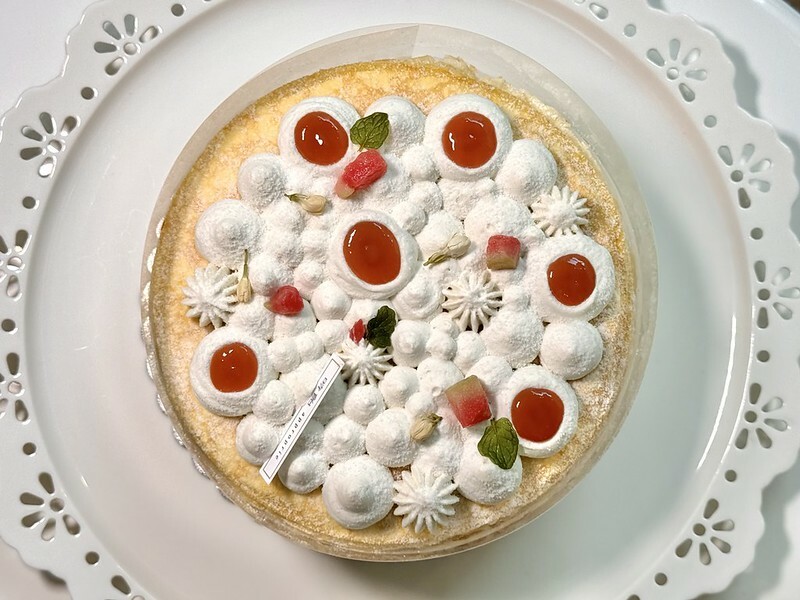 台北仁愛圓環甜點下午茶，時飴千層蛋糕新口味登場。