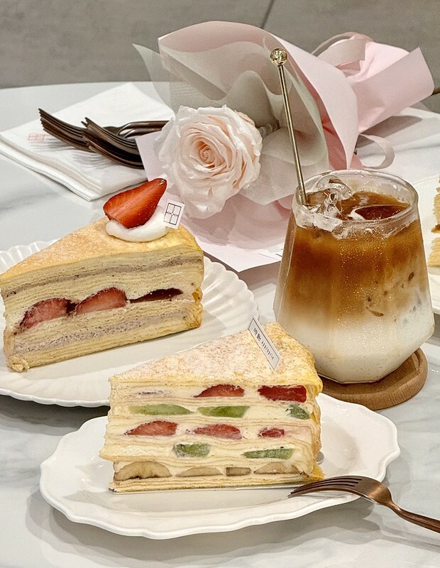 台北仁愛圓環甜點下午茶，時飴千層蛋糕新口味登場。