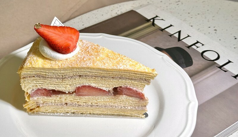 台北仁愛圓環甜點下午茶，時飴千層蛋糕新口味登場。